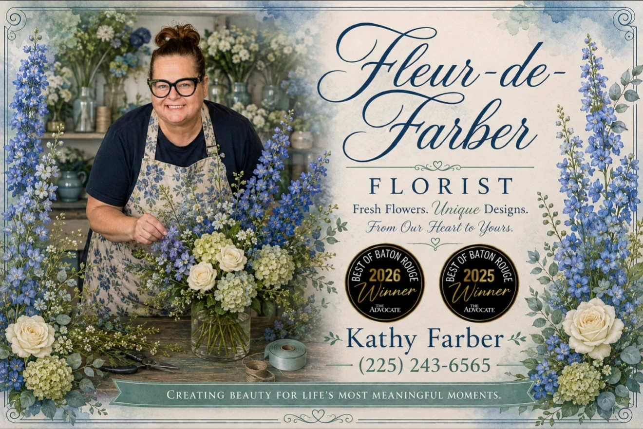Kathy Watson Farber, owner of Fleur-de-Farber Florist